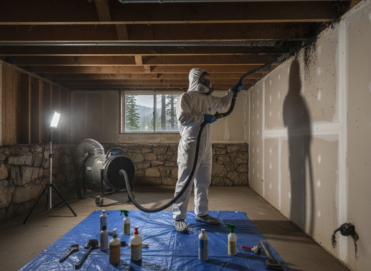 Professional Mold Removal in Skyforest, CA